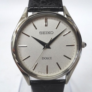 SEIKO - セイコー 腕時計 ドルチェ SACM171 8J41-0AJ1 シルバー メンズ Ft1105971 超美品・中古