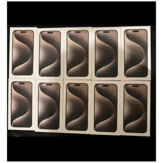 iPhone 15pro Max 256GB ナチュラルチタニウム 10台　④(ブレスレット)