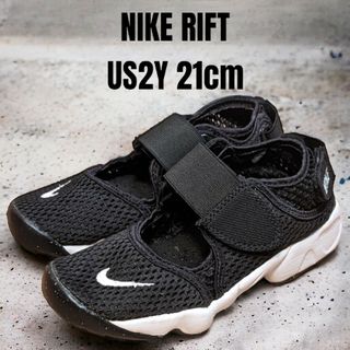 ナイキ(NIKE)のNIKE RIFT ナイキ エアリフト 21cm ブラック キッズ サンダル(スニーカー)