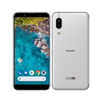 シャープ(SHARP)の【中古】 S7 Android One シルバー SIMフリー 本体 ワイモバイル スマホ シャープ  【送料無料】 s7ysv6mtm(スマートフォン本体)