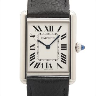 カルティエ(Cartier)のカルティエ タンクマストLM SS×革   メンズ 腕時計(腕時計(アナログ))