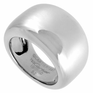 カルティエ(Cartier)のカルティエ Cartier ヌーベルバーグ リング 指輪 #52 K18WG レディース【中古】(リング(指輪))