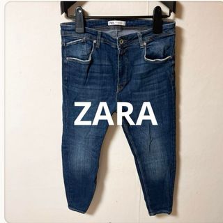 ザラ(ZARA)の☘️P1☘ZARA ストレッチ スキニーデニム 44(デニム/ジーンズ)