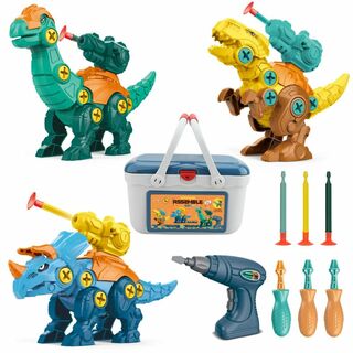 【新着商品】FlyCreat 恐竜おもちゃ 子ども 大工さんごっこ おもちゃ D(その他)
