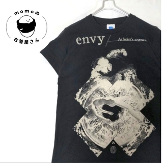 【最大65%割り引き】 envyのバンドTシャツ　クロスモチーフ　ブラック(Tシャツ/カットソー(半袖/袖なし))