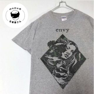 ギルタン(GILDAN)の【最大65%割り引き】envyのバンドTシャツ　ダイヤモチーフ　グレー(Tシャツ/カットソー(半袖/袖なし))