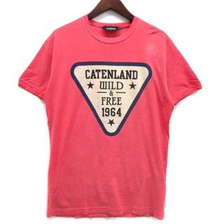 ディースクエアード CATENLAND プリント Tシャツ カットソー 半袖 S