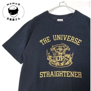 【最大65%割り引き】STRAIGHTENERのバンドTシャツ　ブラック