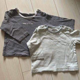 COMME CA DU MODE - コムサ長袖Tシャツ　２枚セット　70