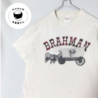 【最大65%割り引き】BRAHMANのバンドTシャツ　馬車モチーフ　ホワイト
