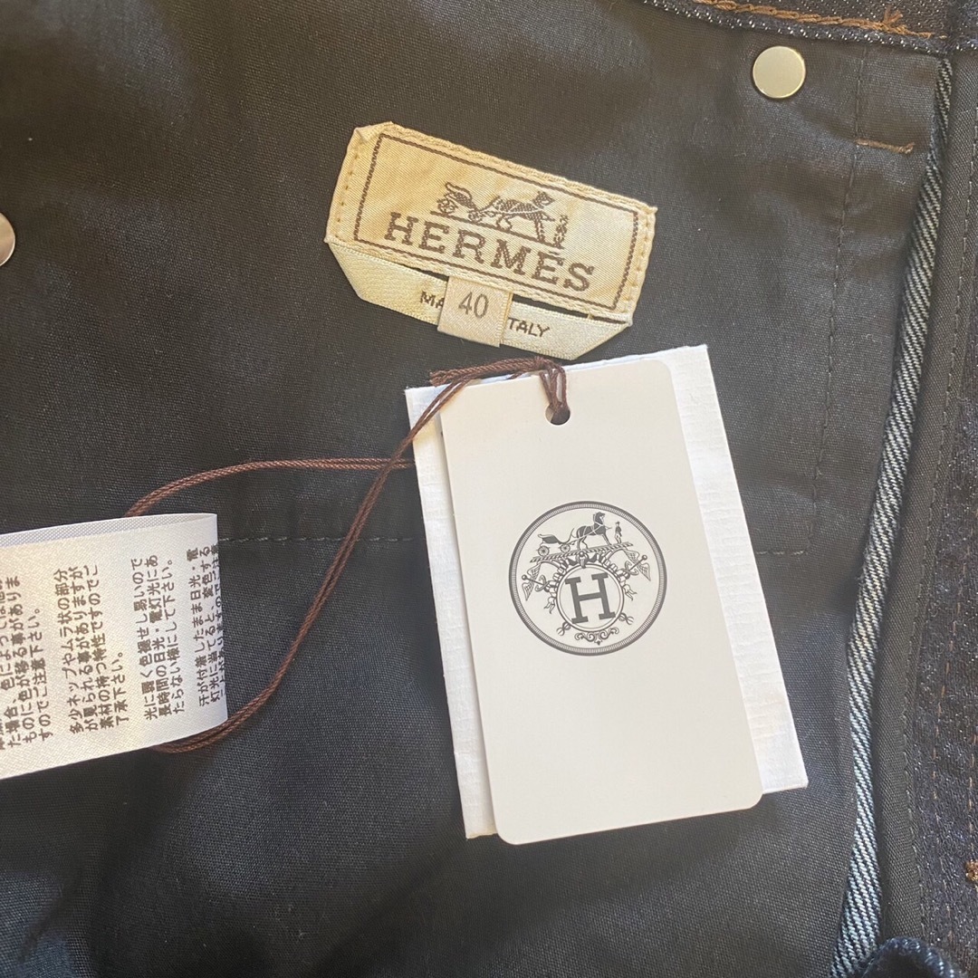 HERMES - HERMES エルメス メンズ ジーンズ デニム 40サイズの HERMES - HERMES エルメス メンズ ジーンズ デニム 40サイズの