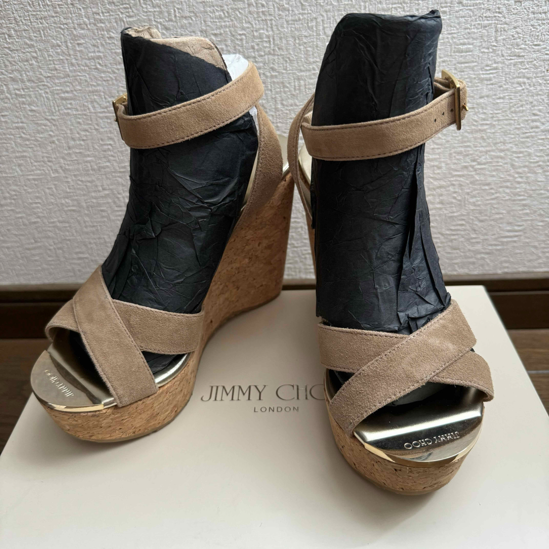 JIMMY CHOO】ジミーチュウ 厚底サンダル JIMMY CHOO】ジミーチュウ 厚底サンダル