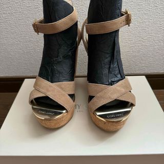 ジミーチュウ(JIMMY CHOO)の【JIMMY CHOO】ジミーチュウ  厚底サンダル(サンダル)