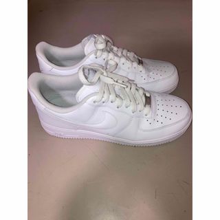 ナイキ(NIKE)のnike air force 1 '07 white low 28cm(スニーカー)