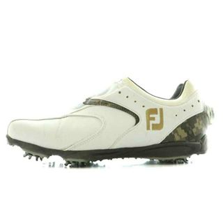 フットジョイ(FootJoy)のフットジョイ ゴルフシューズ US9 27.0cm 白 カーキ ベージュ(スニーカー)