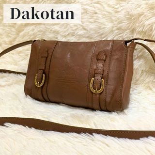 Dakota - 【美品】 ダコタ キューブ ショルダーバッグ 金具 レザー 牛革