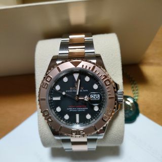 ロレックス(ROLEX)のロレックス　ROLEX 新品未使用 ヨットマスター　126621 　黒　駒調整有(腕時計(アナログ))