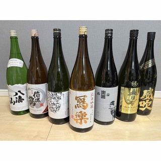 飲み比べ　人気日本酒7本セット　　1800ml 1升　A(日本酒)