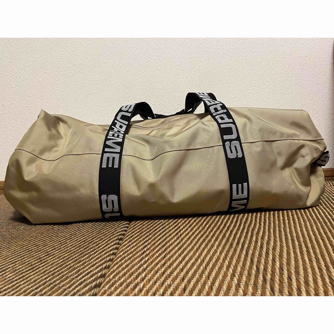 Supreme - 希少 18ss Supreme ボストンバック Tan ベージュの Supreme - 希少 18ss Supreme ボストンバック Tan ベージュの