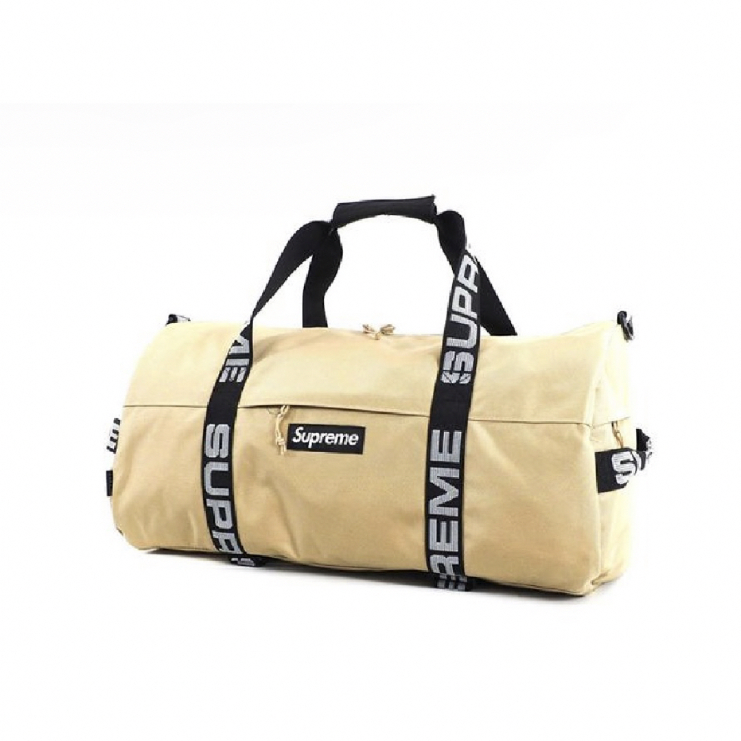 Supreme - 希少 18ss Supreme ボストンバック Tan ベージュの Supreme - 希少 18ss Supreme ボストンバック Tan ベージュの