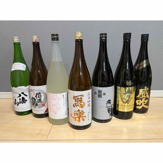 飲み比べ　人気日本酒7本セット　1800ml 1升 B(日本酒)