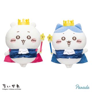 ちいかわ 誕生日なちいかわBIGぬいぐるみ ちいかわ&ハチワレ2種セット