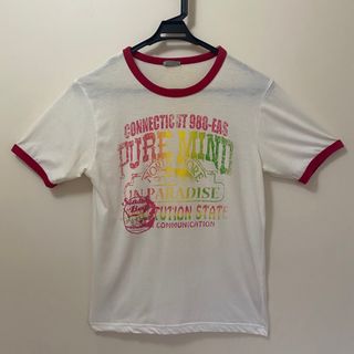 UNIQLO - ユニクロ Tシャツ サイケな色調 サーフテイスト