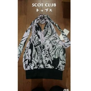 SCOT CLUB ホルターネック トップス(カットソー(半袖/袖なし))