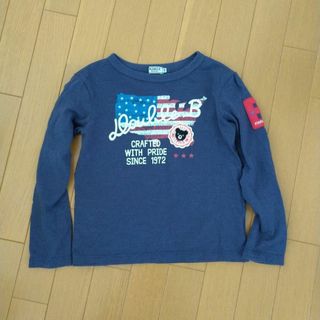 ミキハウス(mikihouse)のダブルB ロンT 130センチ(Tシャツ/カットソー)