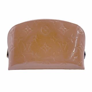 ルイヴィトン(LOUIS VUITTON)のルイ ヴィトン LOUIS VUITTON ポーチ モノグラムヴェルニ ポシェット コスメティック パテントレザー ピンクベージュ レディース 送料無料【中古】 z1232(ポーチ)