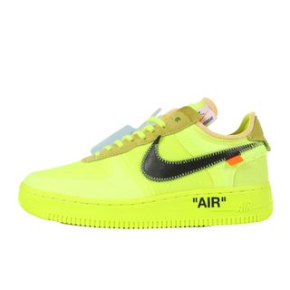 OFF-WHITE - 新品 OFF-WHITE オフホワイト サイズ:25.5cm 18AW NIKE THE 10 : AIR FORCE 1 LOW (AO4606-700) ナイキ エアフォース1 ロー ボルト US7.5 ローカット スニーカー シューズ 靴 コラボ【メンズ】