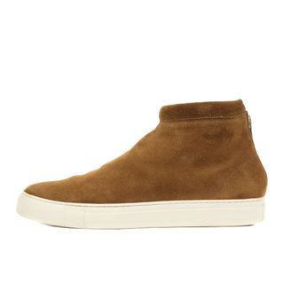 nonnative - NONNATIVE ノンネイティブ サイズ:41(26.5cm) カウスウェード レザー ミッドカット スニーカー TRAVELER TRAINER MID COW LEATHER ブラウン シューズ 靴 イタリア製【メンズ】【中古】