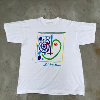 Hanes - 90s 97年 ピカソ　tシャツ ユーロボディ XL アートt picasso 