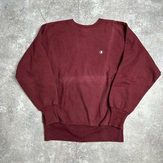 チャンピオン(Champion)の90's Champion RW リバースウィーブ スウェット トレーナー USA ヴィンテージ 目付き Large(スウェット)