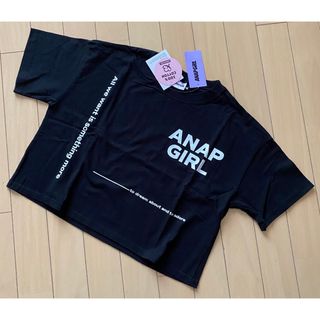 ANAP GiRL - アナップガール ロゴクロップドTシャツ サイズS150