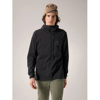 アークテリクス(ARC'TERYX)のArc'teryx アークテリクス スコーミッシュ フーディ メンズ 黒M新品(ナイロンジャケット)