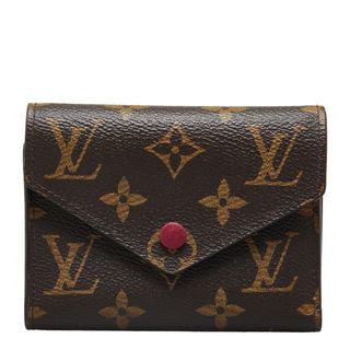 ルイヴィトン(LOUIS VUITTON)のルイ ヴィトン モノグラム ポルトフォイユ ヴィクトリーヌ 三つ折り財布 M41938 PVC レディース LOUIS VUITTON 【1-0151268】(財布)