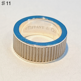 Tiffany & Co. - 815 ティファニー　コインエッジ　リング　925 TI 11号