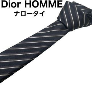 Dior - Dior HOMME ネクタイ　ナロータイ　レジメンタル　ストライプ　イタリア製