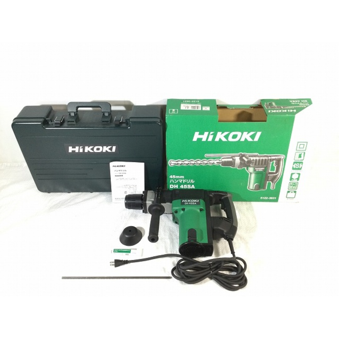日立 - ☆未使用品☆ HIKOKI ハイコーキ 100V 45mm ハンマドリル 日立 - ☆未使用品☆ HIKOKI ハイコーキ 100V 45mm ハンマドリル