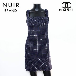 シャネル(CHANEL)のシャネル CHANEL ツイード ノースリーブ ワンピース(その他)