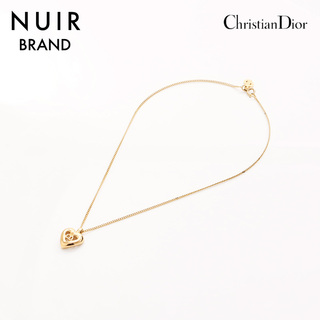 クリスチャンディオール(Christian Dior)のディオール Dior ハート ロゴ ネックレス(ネックレス)