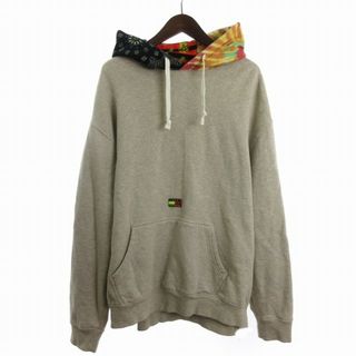 TOMMY HILFIGER - トミーヒルフィガー SUPRRVSN パーカー ペイズリー グレー XL 