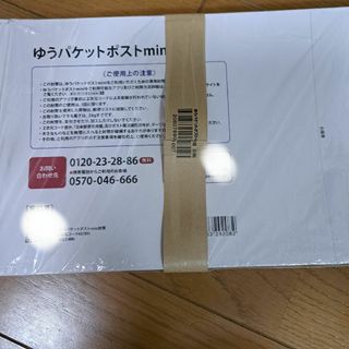 ゆうパケットポストミニ封筒　60枚　折り曲げないで発送