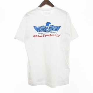 チャレンジャー 23SS Tシャツ カットソー イーグル 半袖 丸首 白 XL(Tシャツ/カットソー(半袖/袖なし))