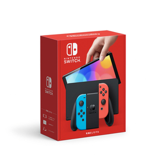 ニンテンドースイッチ(Nintendo Switch)の任天堂 スイッチ 本体 有機el 新品 未使用 赤青(家庭用ゲーム機本体)