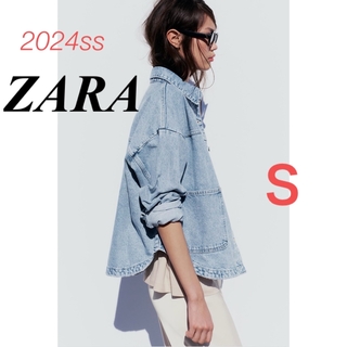 ザラ(ZARA)の2024SS ZARA デニムジャケット S(Gジャン/デニムジャケット)