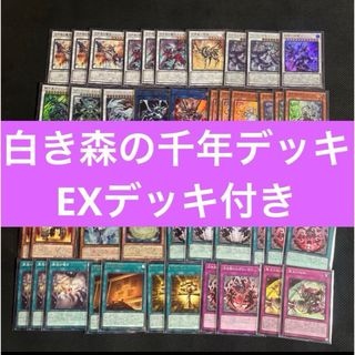 ユウギオウ(遊戯王)の遊戯王　白き森の千年デッキ　EXデッキ付き(Box/デッキ/パック)