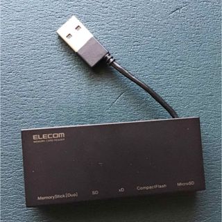 ELECOM - ELECOM MR-K008BK カードリーダー