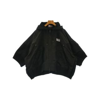 サカイ(sacai)のsacai サカイ ミリタリーブルゾン XL 黒 【古着】【中古】(ミリタリージャケット)